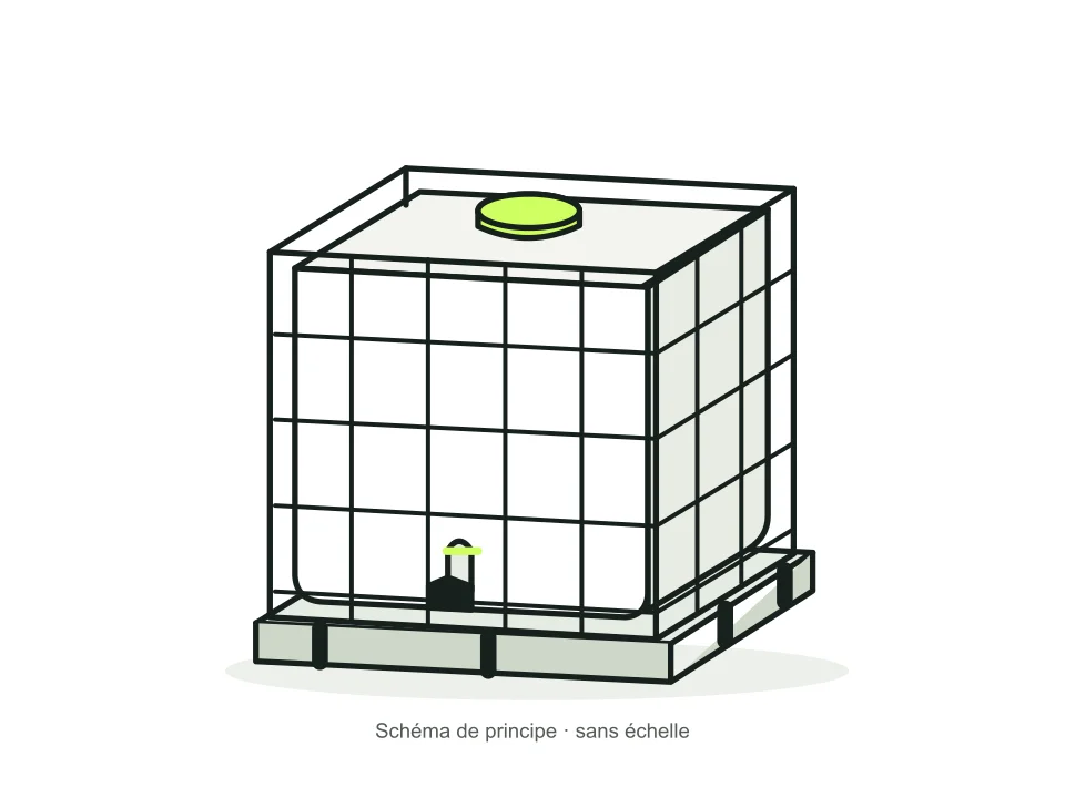Illustration : Cuves IBC et GRV